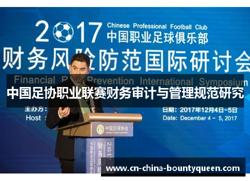 中国足协职业联赛财务审计与管理规范研究